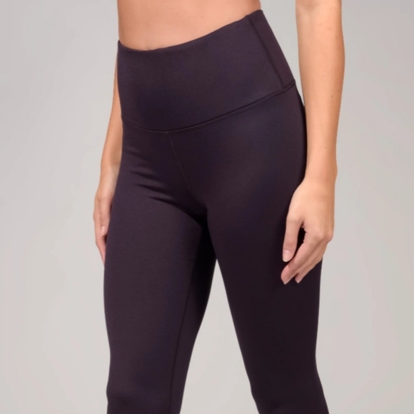 New 90 DEGREE BY REFLEX High Waist Power Flex Fleece Lined Leggings Tights L NWT - Picture 4 of 8